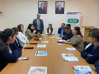 “Məişət Zorakılığına  Qarşı Mübarizə, Sağlam Gəncliyin Təşviqi” mövzusunda maarifləndirici tədbir keçirilmişdir.