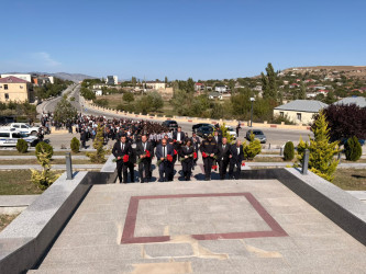 27 sentyabr-Anım Günündə şəhidlərin əziz xatirəsini ehtiramla yad edildi