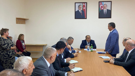 Xızı şəhərində növbəti səyyar qəbul keçirilib.