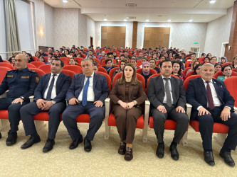 Ümummilli Lider Heydər Əliyevin anadan olmasının 103-cü ildönümünə həsr edilmiş “Müstəqilliyimizin Memarı-Heydər Əliyev ” adlı tədbir keçirlmişdir.
