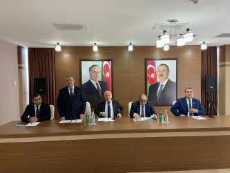 Xızı rayonunda 2025-ci ilin sosial-iqtisadi inkişafın yekunları və qarşıda duran vəzifələrə həsr olunmuş hesabat yığıncağı keçirilib.