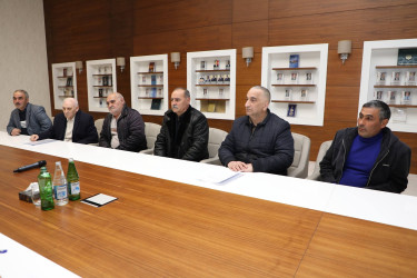 "Azəriqaz" İB-nin baş direktoru Xızı rayonunda vətəndaş qəbulu keçirib