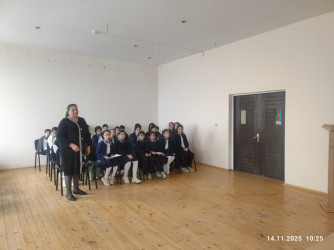 “Uşaq hüquqları. Uşaqları zərərli informasiyadan qoruyaq!” mövzusunda maarifləndirici tədbir keçirilmişdir.