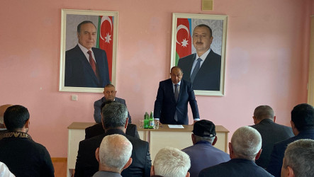 Sitalçay kəndində növbəti səyyar qəbul keçirilib.