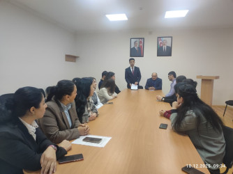 “Uşaqların zorakılıq və istismar hallarından müdafiəsi, onların maraqlarına toxunan məsələlərdə iştirakının təmin edilməsi” mövzusunda maarifləndirici tədbir keçirilmişdir.