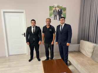 27 Sentyabr - Anım Günü ilə əlaqədar şəhid ailələri ziyarət edilir.