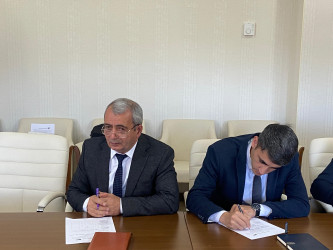 “Dövlət qulluğunda vəzifələrin və ehtiyat kadrlarının idarə edilməsi” mövzusunda təlim keçirilib.