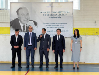 Ümummilli Lider Heydər Əliyevin anadan olmasının 102-ci ildönümünə həsr olunmuş cüdo üzrə yeniyetmələr arasında Xızı rayon açıq birinciliyi keçirilmişdir.