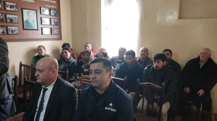 Növbəti səyyar qəbul Qarabulaq kənd sakinləri ilə keçirib.