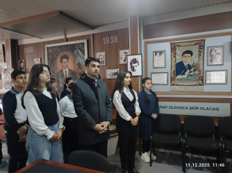 "Bir gün, bir şair, min duyğu.." adlı tədbir keçirilib.