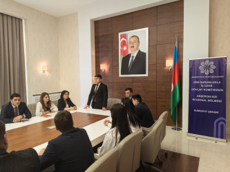 "Mültikulturalizm və dini harmoniyanın hüquqi əsasları" mövzusunda maarifləndirici tədbir keçirilib.