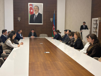 “İşıqlı yolun davamçısı– Zərifə xanım Əliyeva” adlı tədbir keçirilmişdir.