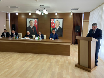 Xızı rayonunda 2025-ci ilin sosial-iqtisadi inkişafın yekunları və qarşıda duran vəzifələrə həsr olunmuş hesabat yığıncağı keçirilib.