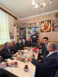 27 Sentyabr - Anım Günü ilə əlaqədar şəhid ailələri ziyarət edilir.