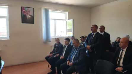 Xızı Rayon İcra Hakimiyyətinin başçısı növbəti səyyar qəbulunu Fındığan kənində keçirib.