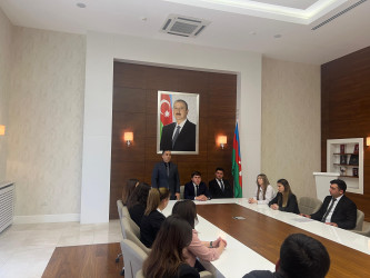 Ulu Öndər Heydər Əliyevin anadan olmasının 102-ci ildönümü münasibətilə “Heydər Əliyev: Suverenliyimizin memarı”  adlı tədbir  keçirilib.
