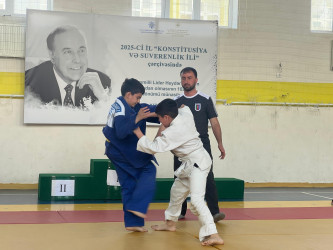 Ümummilli Lider Heydər Əliyevin anadan olmasının 102-ci ildönümünə həsr olunmuş cüdo üzrə yeniyetmələr arasında Xızı rayon açıq birinciliyi keçirilmişdir.