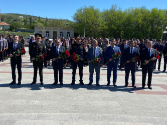 Ümummilli Lider Heydər Əliyevin anadan olmasının 102 illik yubileyi Xızı rayonunda qeyd edlildi