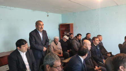 Növbəti səyyar qəbul Məşədi Həsən kənd sakinləri ilə keçirib.