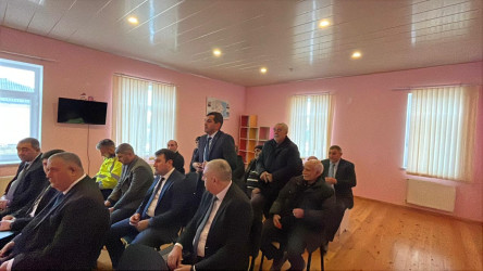 Növbəti səyyar qəbul Sitalçay kənd sakinləri ilə keçirilib