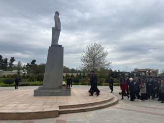 Ümummilli Lider Heydər Əliyevin anadan olmasının 103-cü ildönümünə həsr edilmiş “Müstəqilliyimizin Memarı-Heydər Əliyev ” adlı tədbir keçirlmişdir.