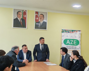 "Sağlam gənclik - sağlam cəmiyyət" adlı maarifləndirici görüş keçirilib.
