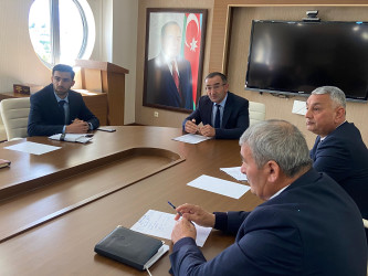 “Su ehtiyatlarından səmərəli istifadə mövcud resursların qorunması, alternativ su mənbələrinin yaradılması və ölkənin davamlı inkişafı və ekosistemlərin mühafizəsi” mövzusunda maarifəndirici tədbir keçirilmişdir.