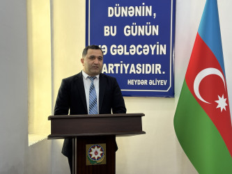 “Yeni Azərbaycan Partiyası: güclü dövlətçilik modelinin siyasi təminatı” adlı tədbir keçirilib.