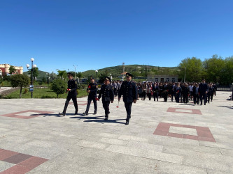 Ümummilli Lider Heydər Əliyevin anadan olmasının 102 illik yubileyi Xızı rayonunda qeyd edlildi