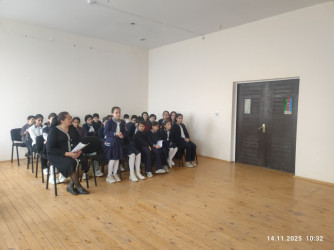 “Uşaq hüquqları. Uşaqları zərərli informasiyadan qoruyaq!” mövzusunda maarifləndirici tədbir keçirilmişdir.