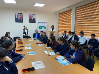 “Məişət Zorakılığına  Qarşı Mübarizə, Sağlam Gəncliyin Təşviqi” mövzusunda maarifləndirici tədbir keçirilmişdir.