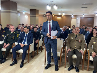 Xızı rayonunda “2025-ci ildə mülki müdafiə sahəsində görülmüş işlərin yekunları və 2026-cı ildə qarşıda duran vəzifələr” mövzusunda müşavirə keçirilmişdir.