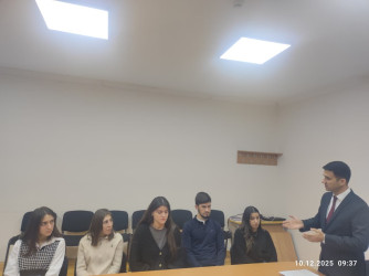 “Uşaqların zorakılıq və istismar hallarından müdafiəsi, onların maraqlarına toxunan məsələlərdə iştirakının təmin edilməsi” mövzusunda maarifləndirici tədbir keçirilmişdir.