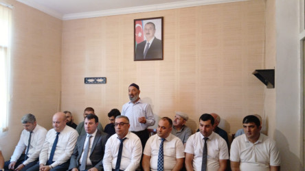 Rayon İcra Hakimiyyətinin başçısı Xəzər Aslanov növbəti səyyar qəbulunu Məşədi Həsən kənd sakinləri ilə keçirib.