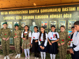 Şəhid Elməddin Cəfərovun doğum günü münasibətilə anım tədbiri keçirilib