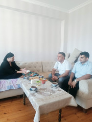 27 Sentyabr - Anım Günü ilə əlaqədar şəhid ailələri ziyarət edilir.