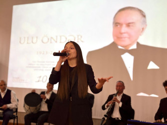 Ümummilli Lider Heydər Əliyevin anadan olmasının 103-cü ildönümünə həsr edilmiş “Müstəqilliyimizin Memarı-Heydər Əliyev ” adlı tədbir keçirlmişdir.