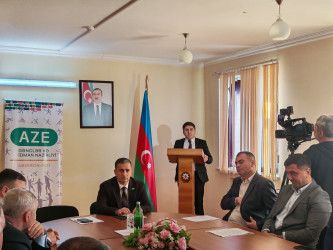 "5 Mart - Bədən Tərbiyəsi və İdman Günü" münasibətilə idman ictimaiyyəti ilə görüş keçirilib.