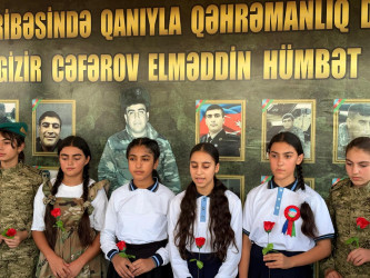 Şəhid Elməddin Cəfərovun doğum günü münasibətilə anım tədbiri keçirilib