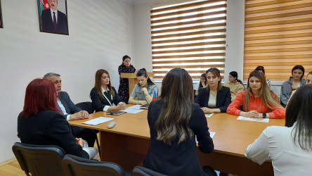 Xızı rayonunda “Sağlam ailə möhkəm cəmiyyətin təməlidir” adlı maarifləndirici tədbir təşkil olunmuşdur.