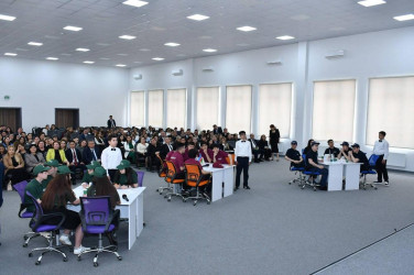 “Zəkaların mübarizəsi” olimpiadasının bilik yarışının region mərhələsi keçirilib.