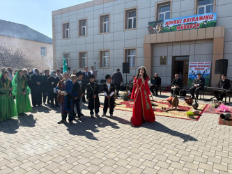 Xızı rayonunda Milli-mənəvi dəyərlərimizin təcəssümü-Novruz bayramı adlı tədbir keçirildi