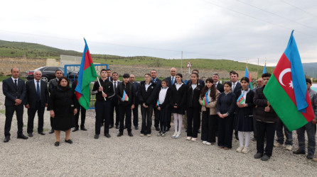 Xızı rayonunun Fındığan kəndində içməli su layihəsi icra olunub və layihənin başa çatması münasibətilə açılış mərasimi keçirilib.