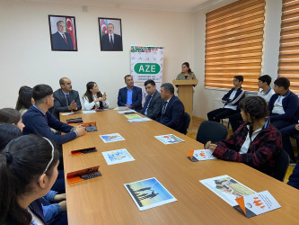 “Məişət Zorakılığına  Qarşı Mübarizə, Sağlam Gəncliyin Təşviqi” mövzusunda maarifləndirici tədbir keçirilmişdir.