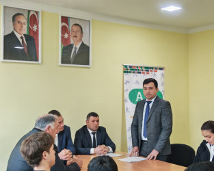 "Sağlam gənclik - sağlam cəmiyyət" adlı maarifləndirici görüş keçirilib.