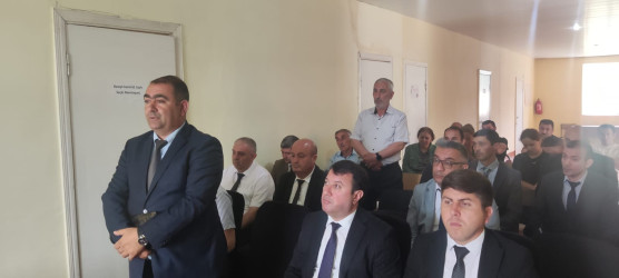 Rayon İcra Hakimiyyətinin başçısı növbəti səyyar qəbulunu Baxışlı kəndində keçirib.