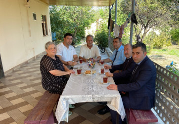 27 Sentyabr - Anım Günü ilə əlaqədar şəhid ailələri ziyarət edilir.