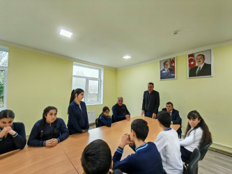 "Sağlam gənclik, sağlam cəmiyyət" adlı maarifləndirici tədbir keçirilmişdir.