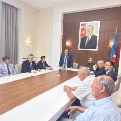  Xızı rayonunda Ağsaqqallar Şurasının hesabat konfransı keçirilib