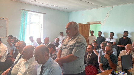 Ağdərə kəndində növbəti səyyar qəbul keçirilib.